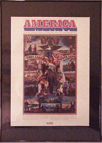 Alistair Cooke's America poster