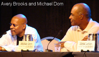 Avery Brooks and Michael Dorn