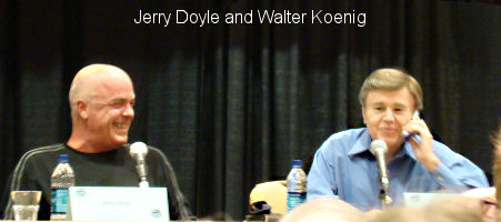 Jerry Doyle and Walter Koenig