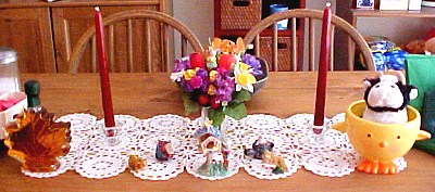 Easter table