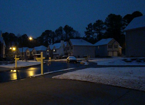 The street at night