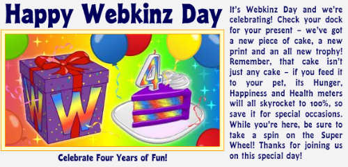 Webkinz Day!