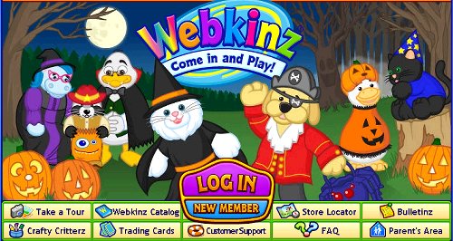 Webkinz Halloween cover