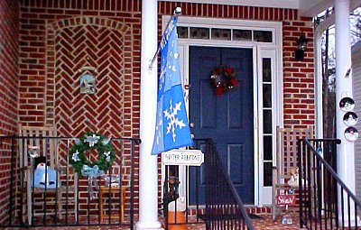 winter porch